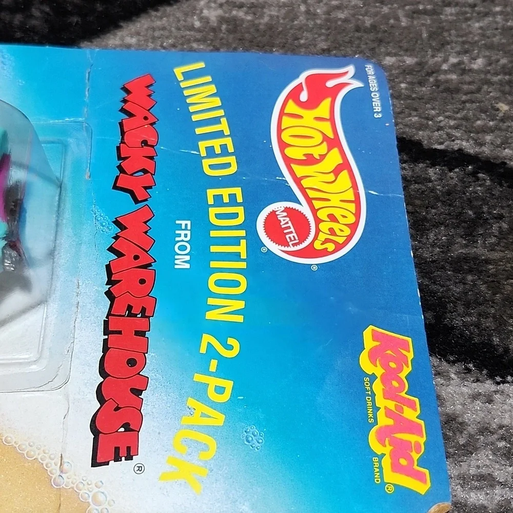 1992 LIMITED EDITION HOT WHEELS KOOL-AID MATTEL WACKY WAREHOUSE 2-PACK